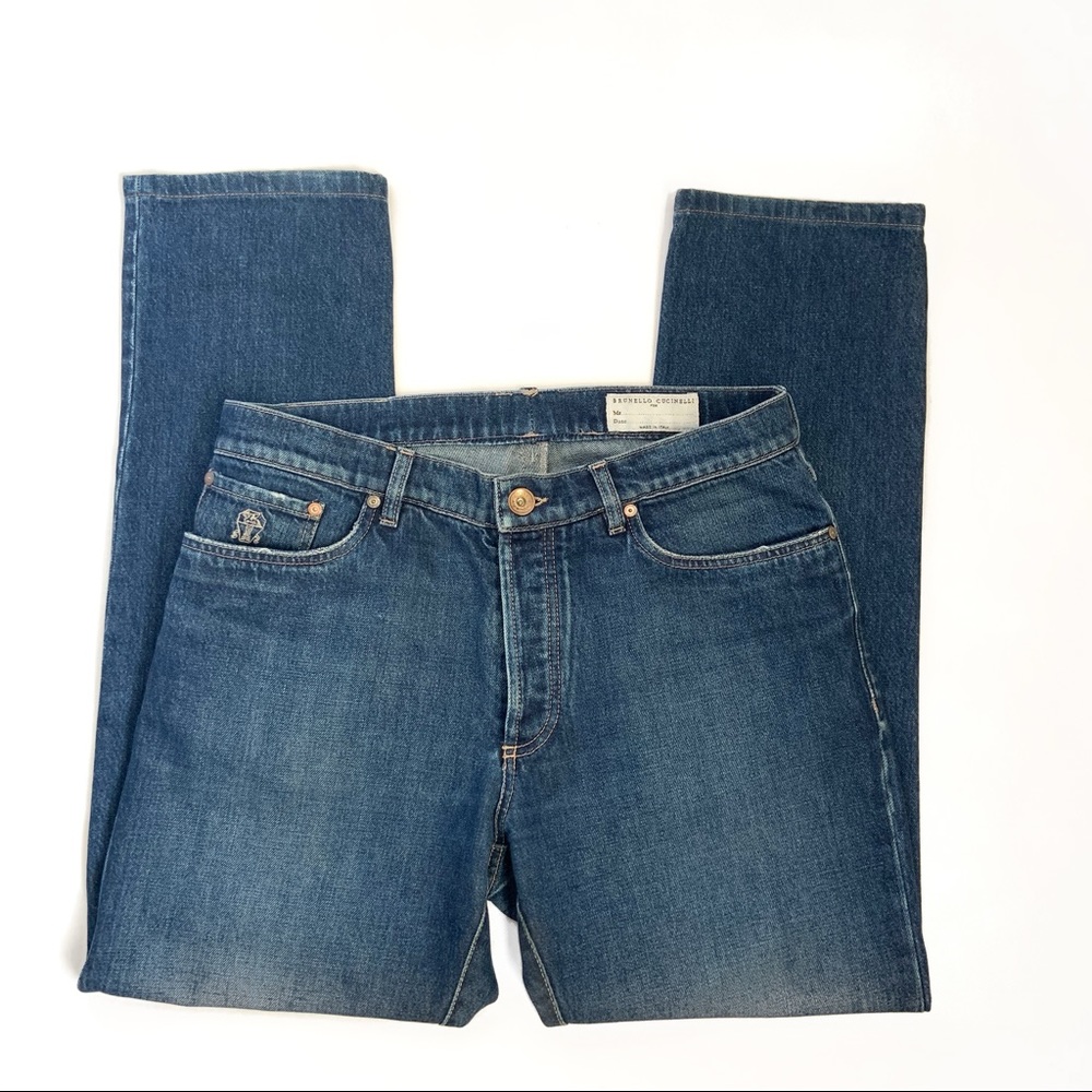 Brunello Cucinelli Men's Denim Jeans Size 52